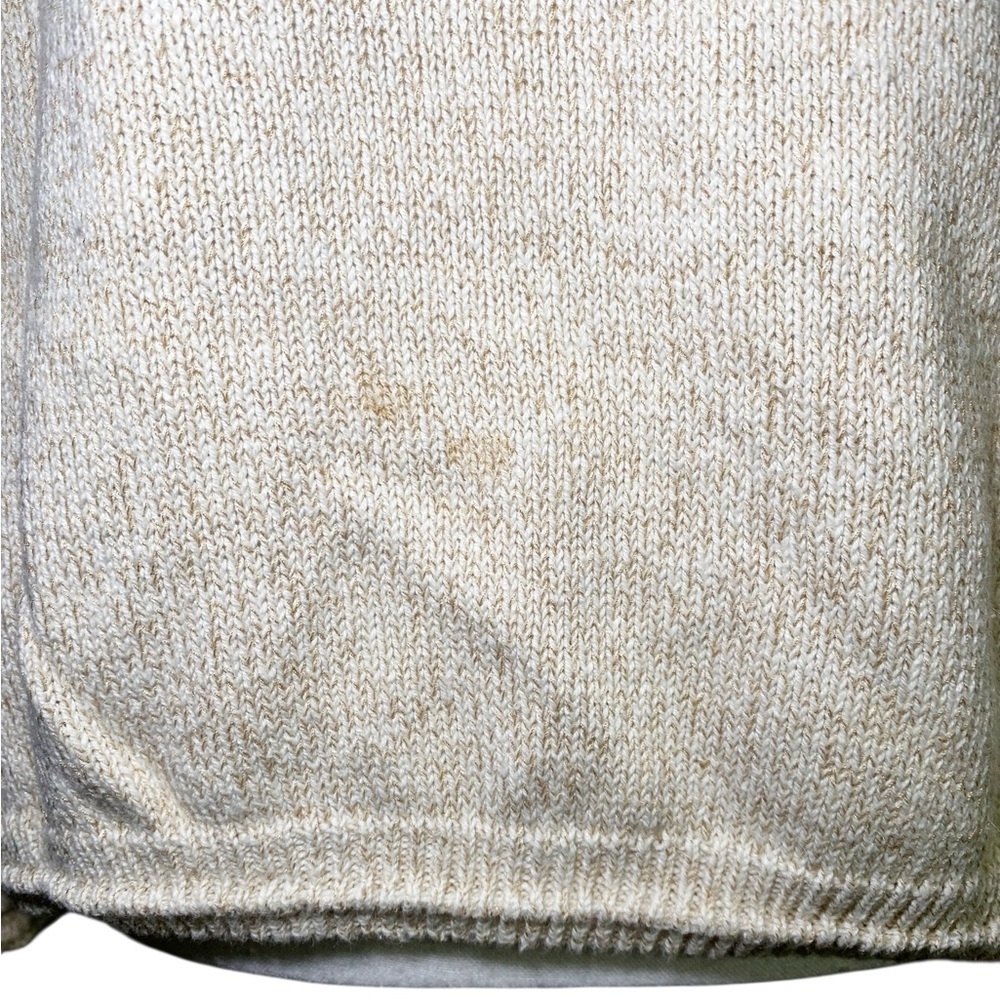 Alfred Dunner Cream Cardigan with Leaf Motif - Picture 11 of 15